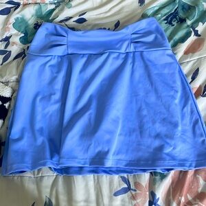 nicole miller sport skirt in blue size small.